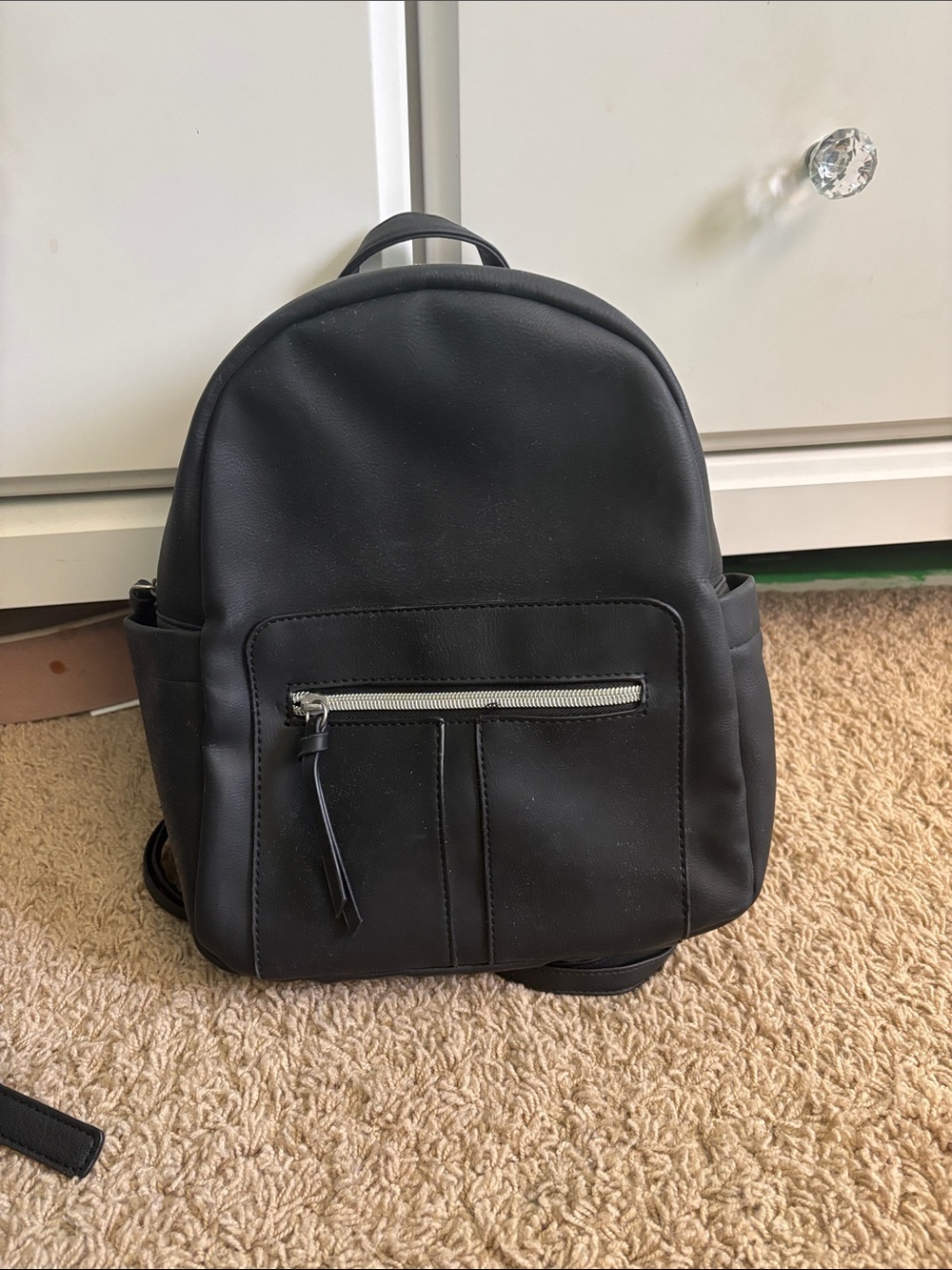Mini Black Backpack